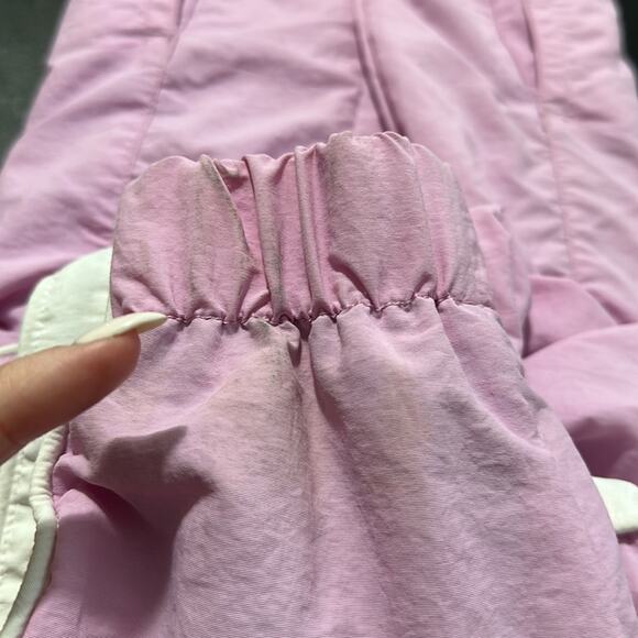 ABERCROMBIE & FITCH Pink Anorak Nylon Hooded Full Zipper Jacket Size Small - Picture 15 of 15